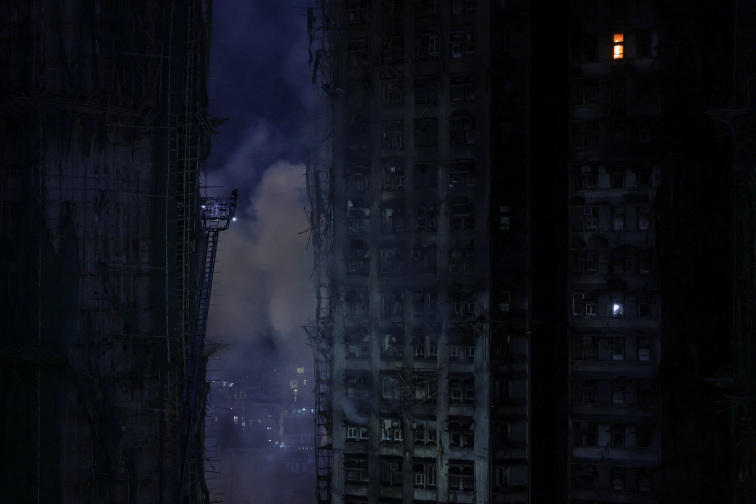 Hong Kong nears end of search and rescue mission as tower fire toll rises to 94