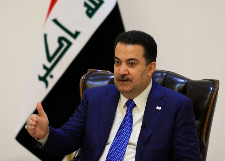 Iraq can disarm factions only when the US withdraws, prime minister says