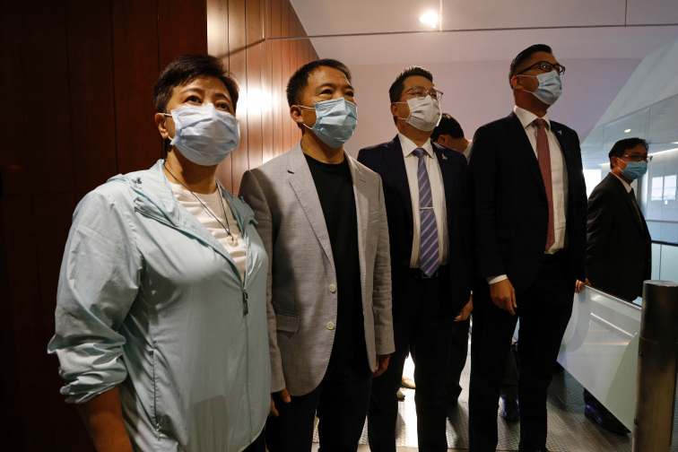 Hong Kong s last opposition party votes to disband under China pressure