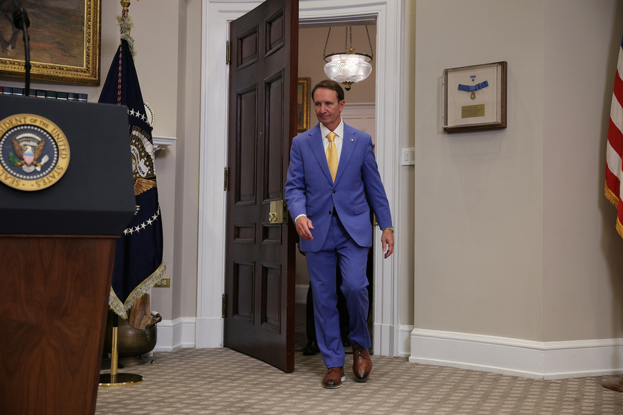 Trump names Louisiana governor Landry as Greenland special envoy