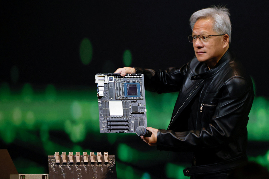 Nvidia CEO calls Trump re-industrialisation policies  visionary 