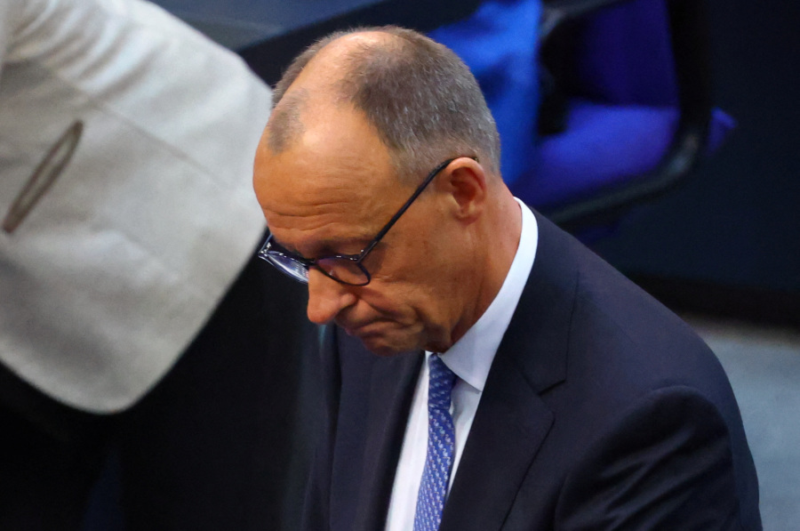Merz fails to be elected chancellor by German parliament, shares fall