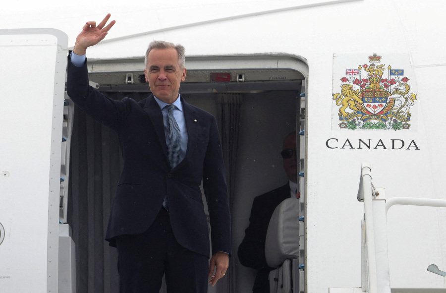 Carney meets Trump in bid to reset strained Canada-US relations