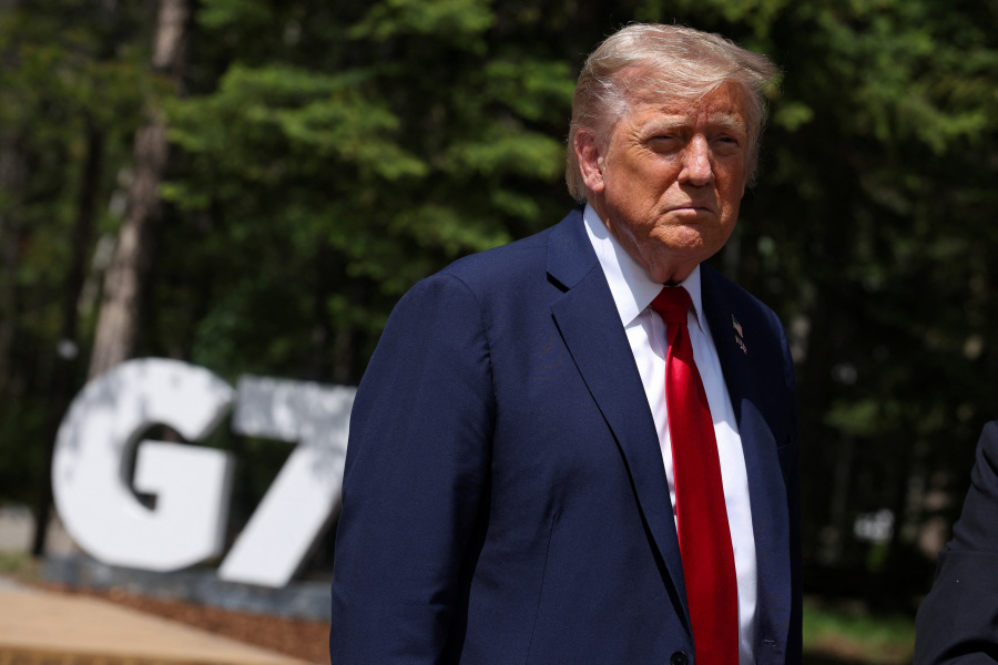 Trump says his G7 summit departure not linked to any Israel-Iran ceasefire offer