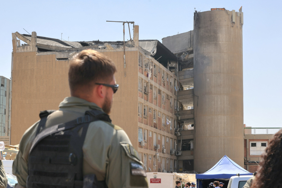 Israeli hospital had taken patients underground hours before missile hit