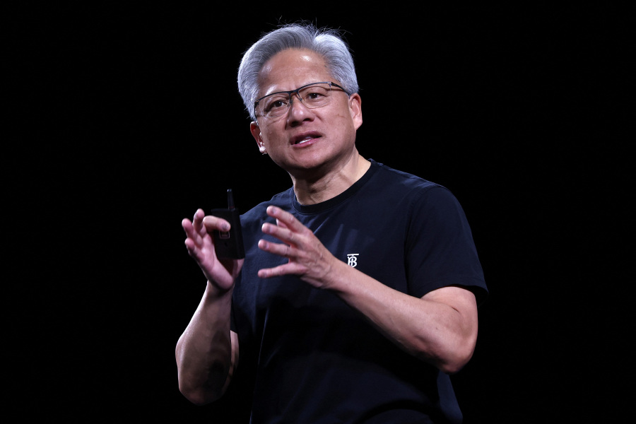 Nvidia s Huang meets Trump before leaving for China trip, Bloomberg News reports