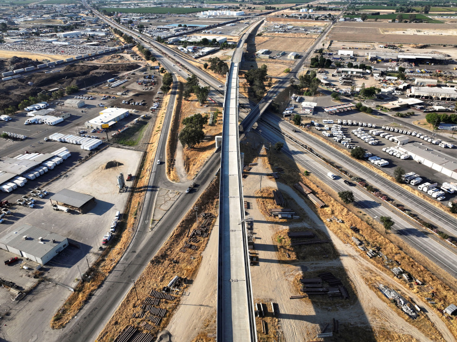 Trump says he is ending government funding California s High-Speed Rail project
