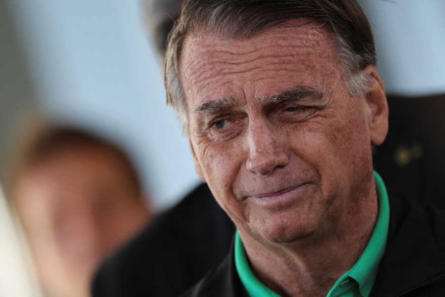 Brazil police serve search warrant against former President Bolsonaro