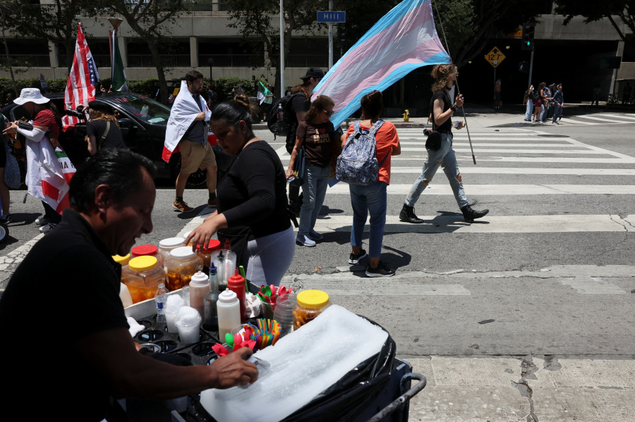 Trump administration sues California over transgender athletes in schools