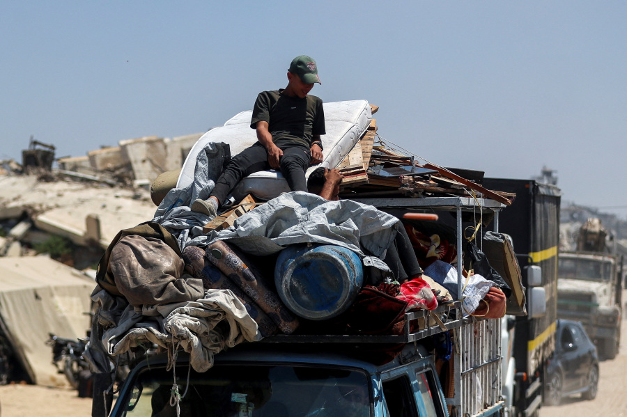 Some Palestinians already leaving Gaza City ahead of Israeli offensive