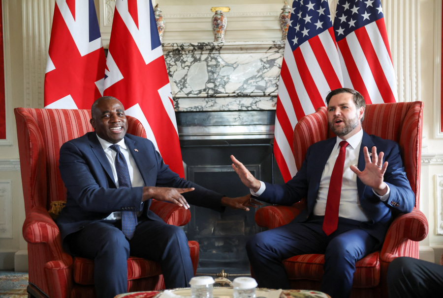 US and UK differ on Gaza policy but share common goals, says VP Vance