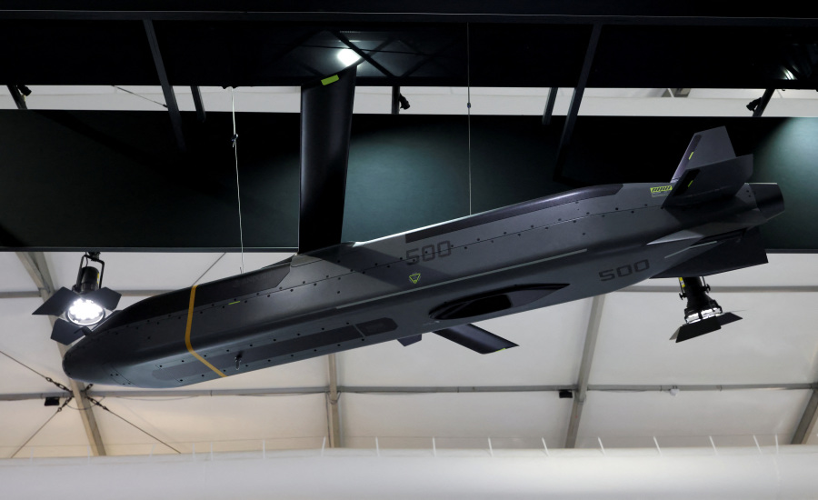 Taiwan shows off first missile to be jointly manufactured with US arms maker