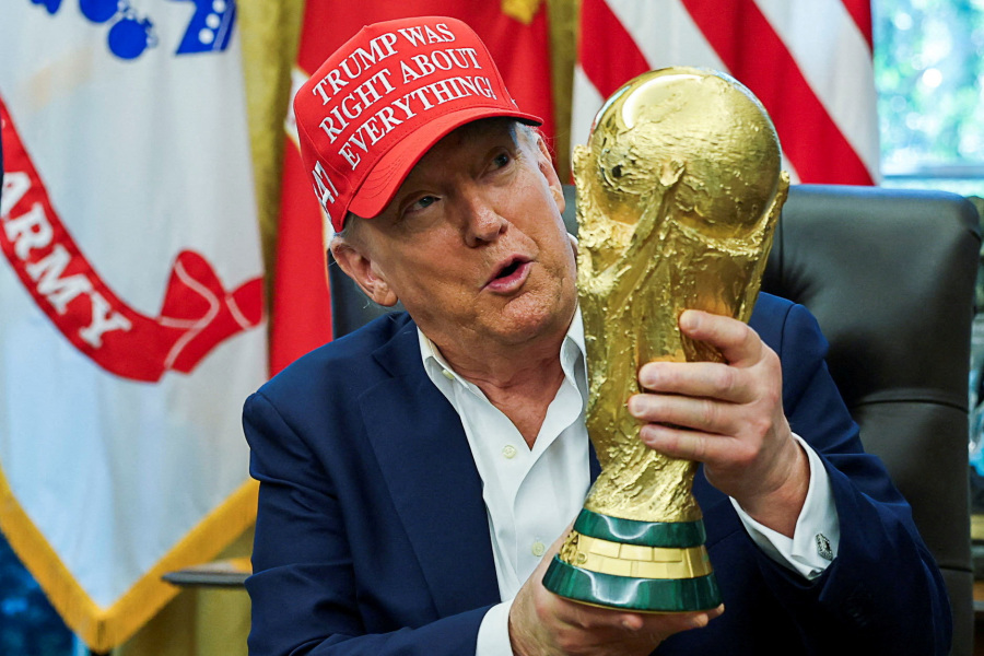 Trump says he would consider relocating World Cup matches