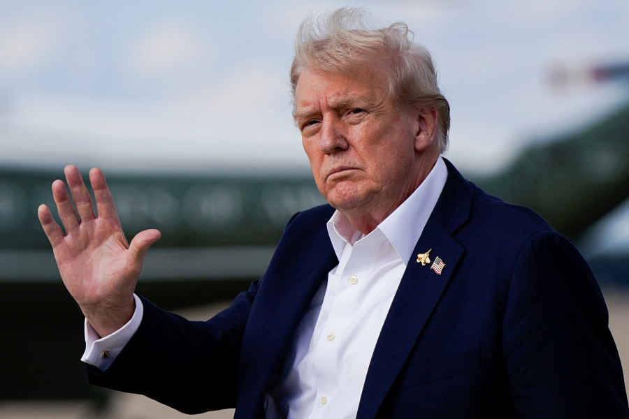 Trump says  we will get it done  in the Middle East