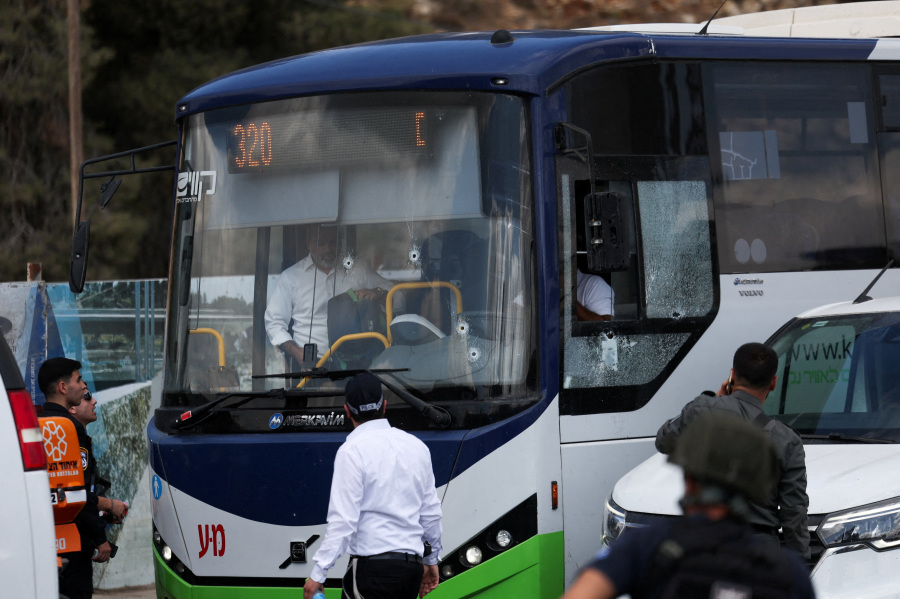 Four killed in Jerusalem shooting, Israeli ambulance service says