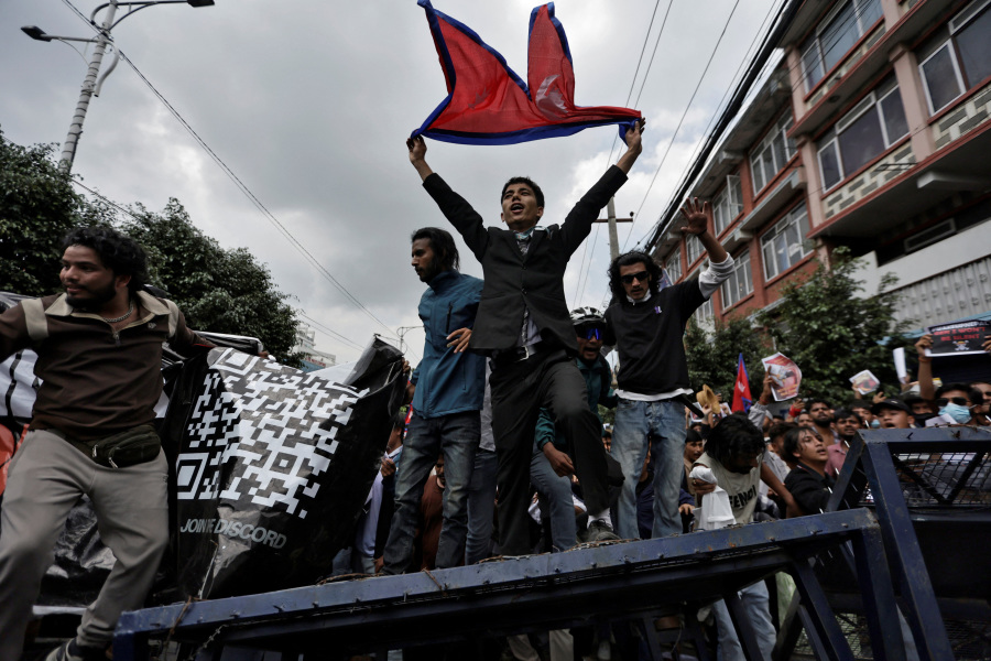 Fourteen killed in Nepal in  Gen Z  protest over social media ban