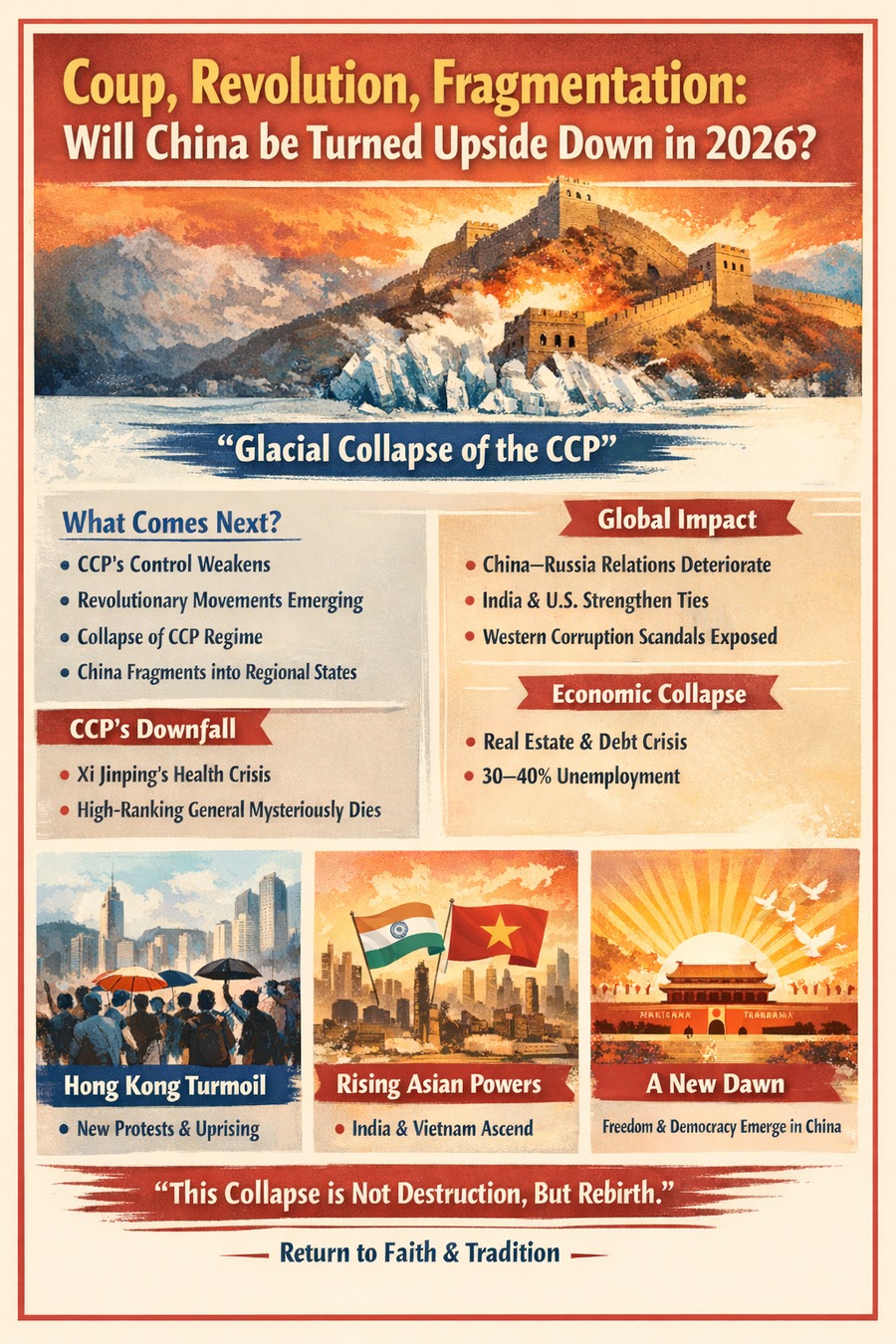 Coup, Revolution, Fragmentation—Will China Be Turned Upside Down in 2026