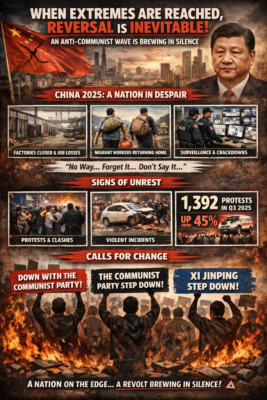 When Extremes Are Reached, Reversal Is Inevitable! An Anti-Communist Wave Is Brewing in Silence