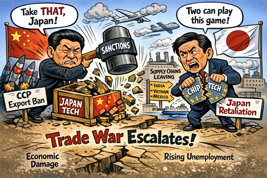 CCP Sanctions on Japanese Firms May Trigger Reciprocal Retaliation — The Show Has Just Begun