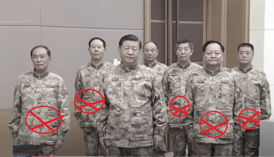 Xi Jinping s Four-Year Purge of 101 Generals Undermines the  Great Wall  and Attracts U.S. Attention
