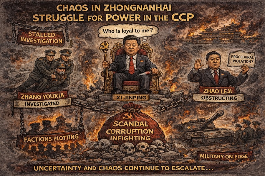 The Zhang Youxia Incident Continues to Escalate, the Chaos in Zhongnanhai Becomes Harder to Conceal