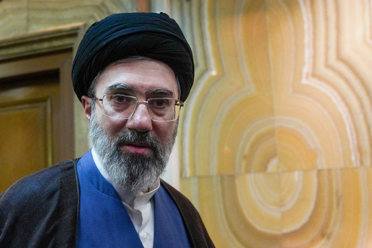 Iran s new leader, still silent, was elevated by the Revolutionary Guards