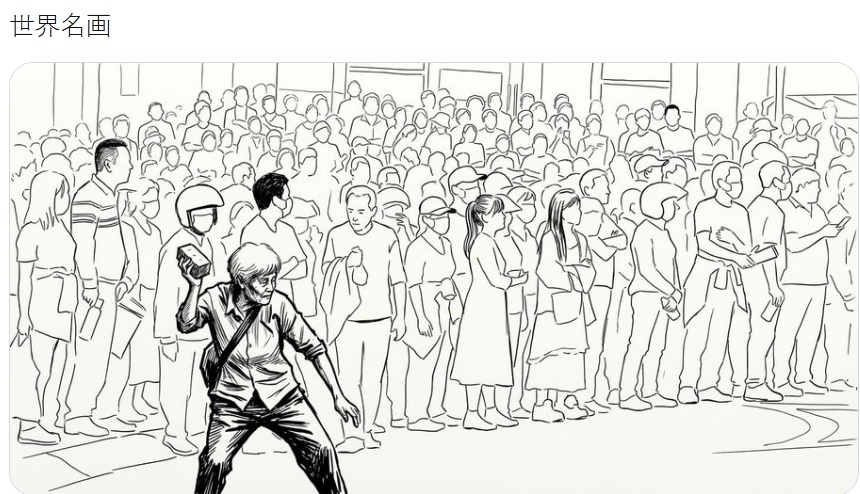 Brave! Guangdong Grandma with White Hair Takes on Riot Police and Goes Viral