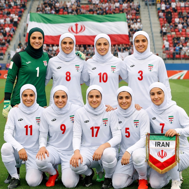 Iranian Women s Football Team Refuses to Sing National Anthem, Courage Touches Netizens