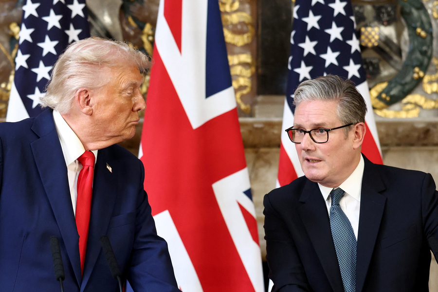 UK s Starmer speaks with US President Trump on Middle East