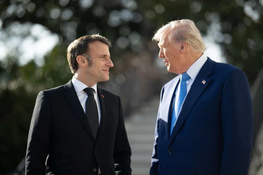 Macron seeks to draw Trump to G7 with post-summit invite to Versailles