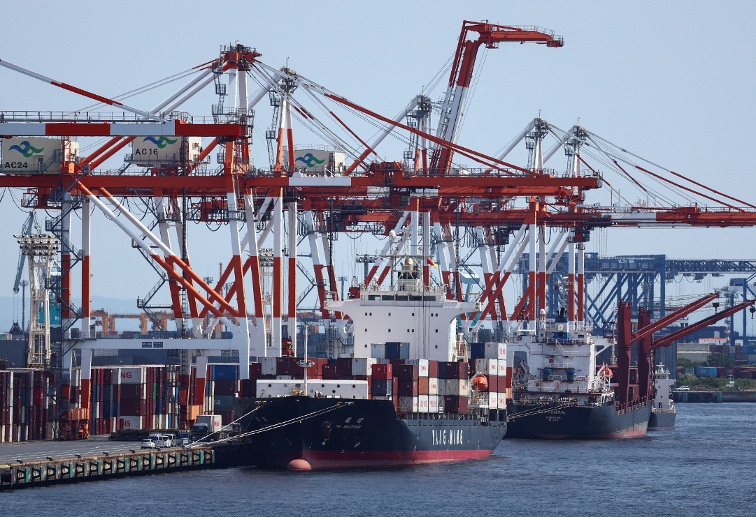 Japan exports rise for eighth month despite supply disruptions
