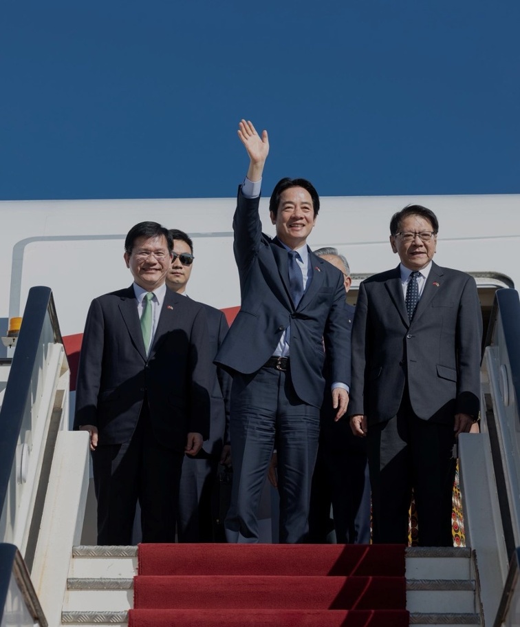 Breaking Through the CCP s Blockade, Lai Ching-te Successfully Arrives in Eswatini