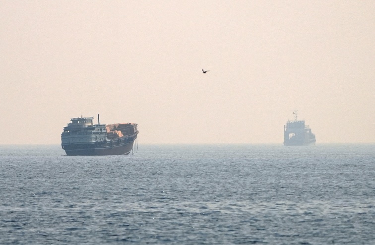 Iran-linked vessels pass through Hormuz ahead of US blockade