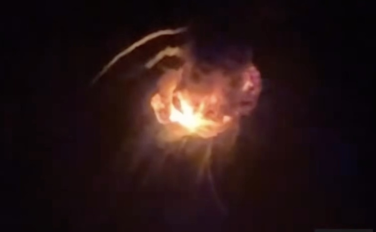 Long March 7A Carrier Rocket Explosion Shortly After Launch