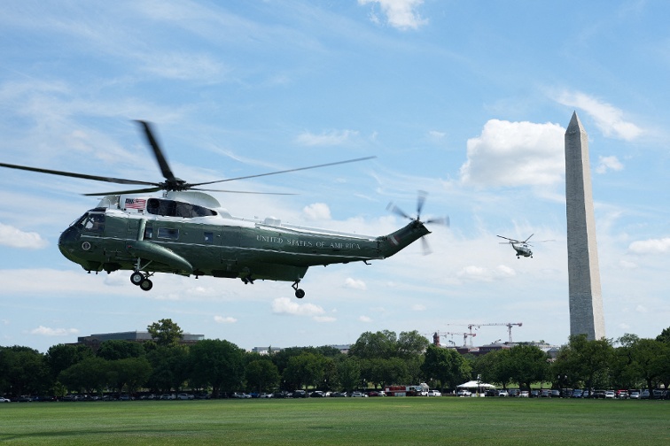 U.S. transport secretary says working on telecom issues fix after close call involving Marine One