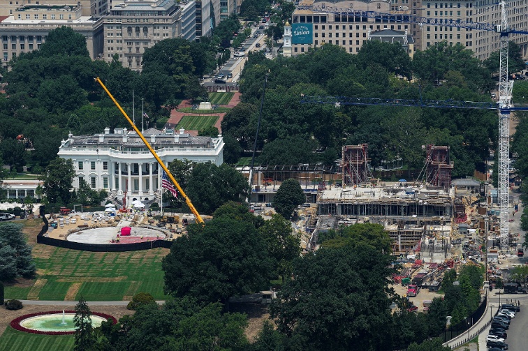 Trump asks US Supreme Court to allow White House ballroom construction to continue