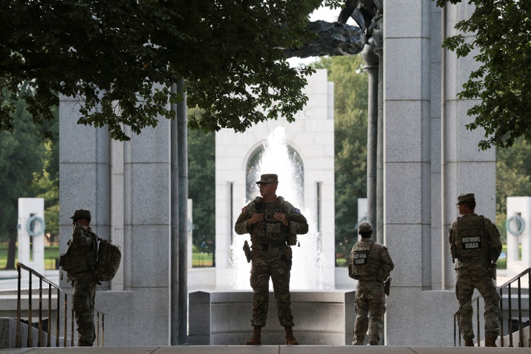 US judge orders release of woman accused of vandalism at World War Two Memorial