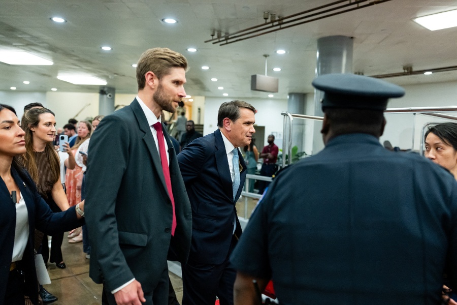 Senate Republicans narrowly confirm Todd Blanche as attorney general