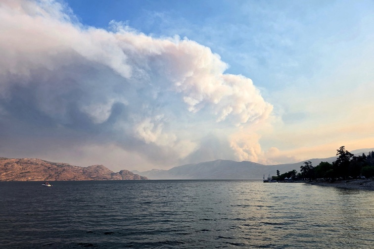 British Columbia district declares state of emergency, issues evacuation orders as wildfire rages