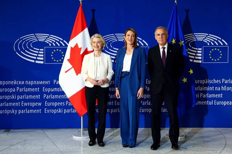 EU opens door for Canada to become its first associate member,&nbsp;von der Leyen says
