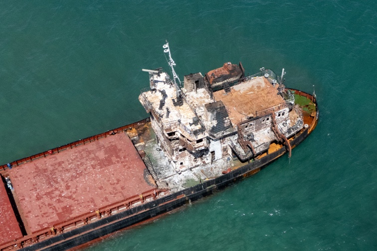 Ships adopt makeshift anti-drone defences as Black Sea attacks intensify