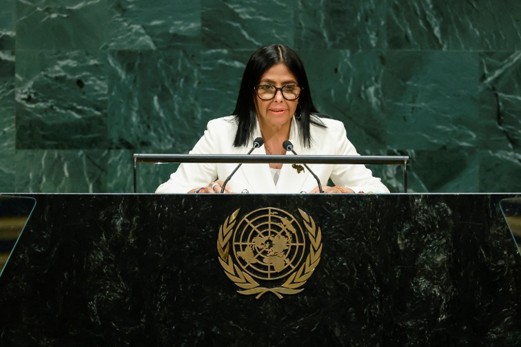 Venezuela s Rodriguez promises elections to transition to  full democracy 